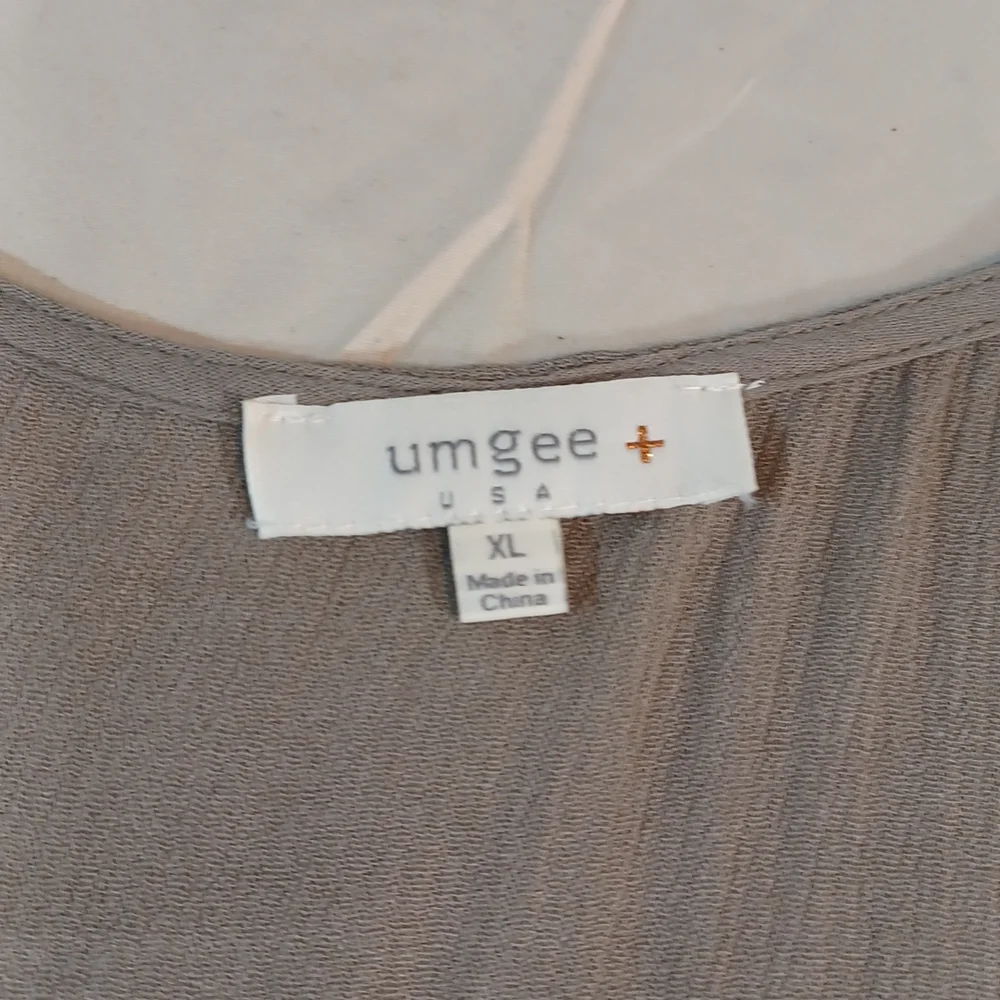 UMGEE XL BOHO DRESS WITH BELL SLEEVES WORN ONLY TWICE! - Picture 7 of 7
